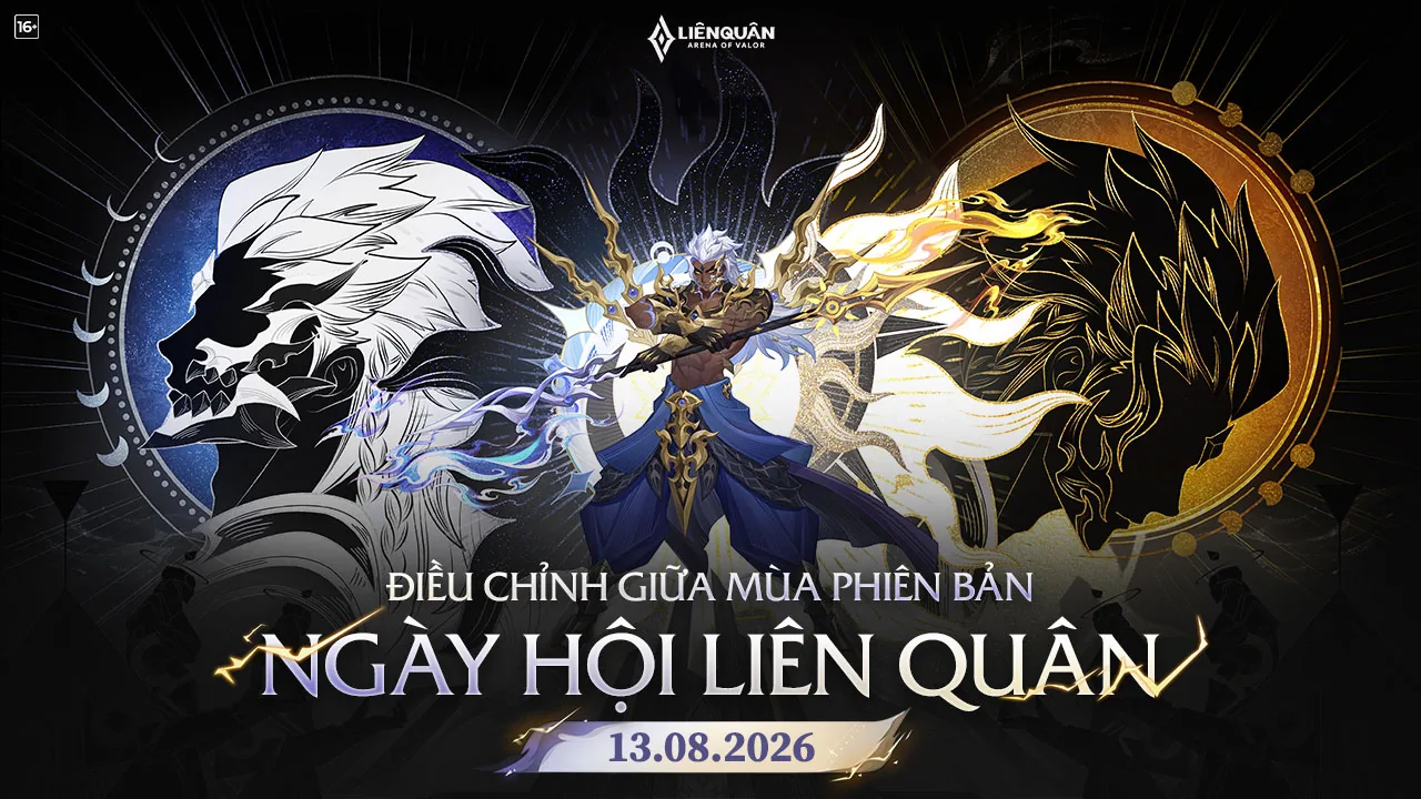 Cập nhật Liên Quân Mobile 13/08/2026, sự kiện Dan Da Dan. Ảnh: Garena